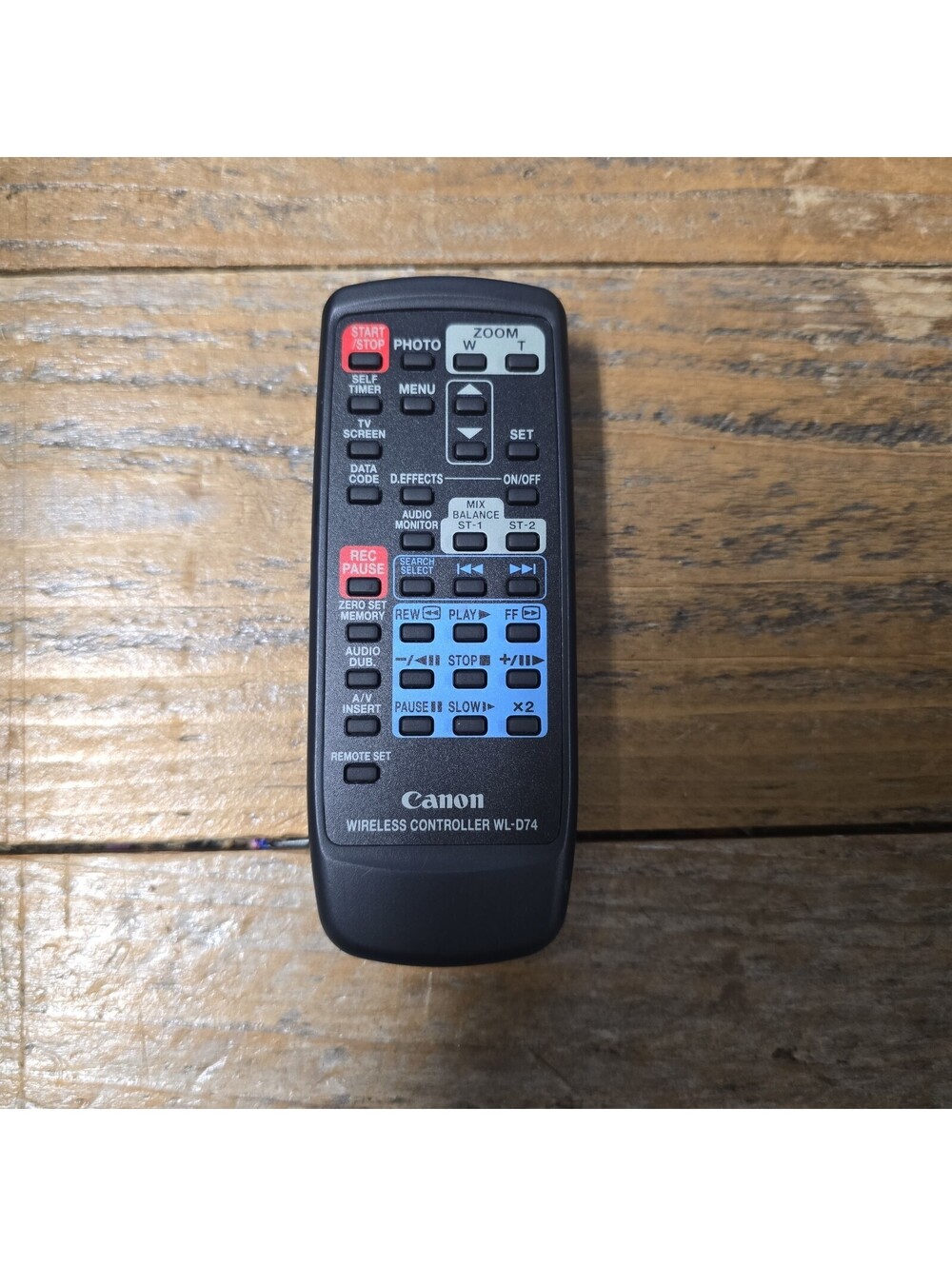 Canon WL-D74 Video Camera Remote Control DD-2788 Genuine